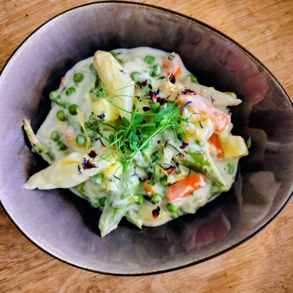Spargelragout- (vegan)